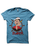 Pinkeye The Sailor Light Blue T-Shirt Hoodie, Sweatshirt | PureTeeCo.com