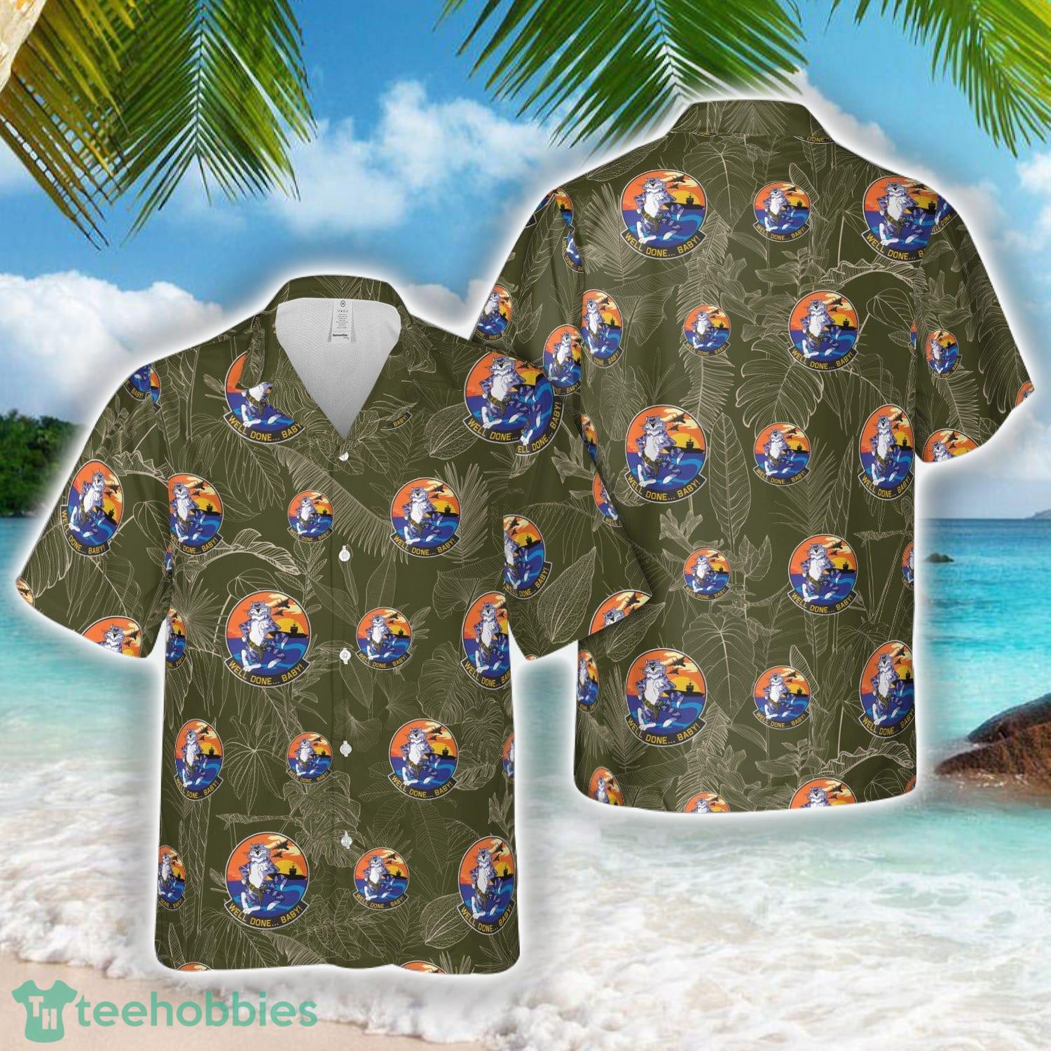 F-14 Tomcat – Well Done Baby! Hawaiian Shirt Beach Shirt