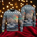 F-35 Lightning Ii American Airlines Christmas House Under The Rainbow Ugly Sweater For You