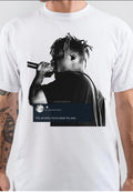 Juice Wrld Half Sleeve White T-Shirt Hoodie, Sweatshirt | PureTeeCo.com