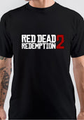 Red Dead 2 Redemption Black T-Shirt Hoodie, Sweatshirt | PureTeeCo.com