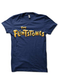 Flintstones Navy Blue Tee Hoodie, Sweatshirt | PureTeeCo.com