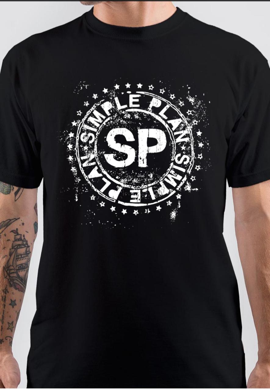 Simple Plan Rock Band T-Shirt Hoodie, Sweatshirt | PureTeeCo.com