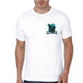 Ultimate Adhoc Faiz Half Sleeve White T-Shirt Hoodie, Sweatshirt | PureTeeCo.com