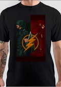 Flash vs. Arrow T-Shirt Hoodie, Sweatshirt | PureTeeCo.com