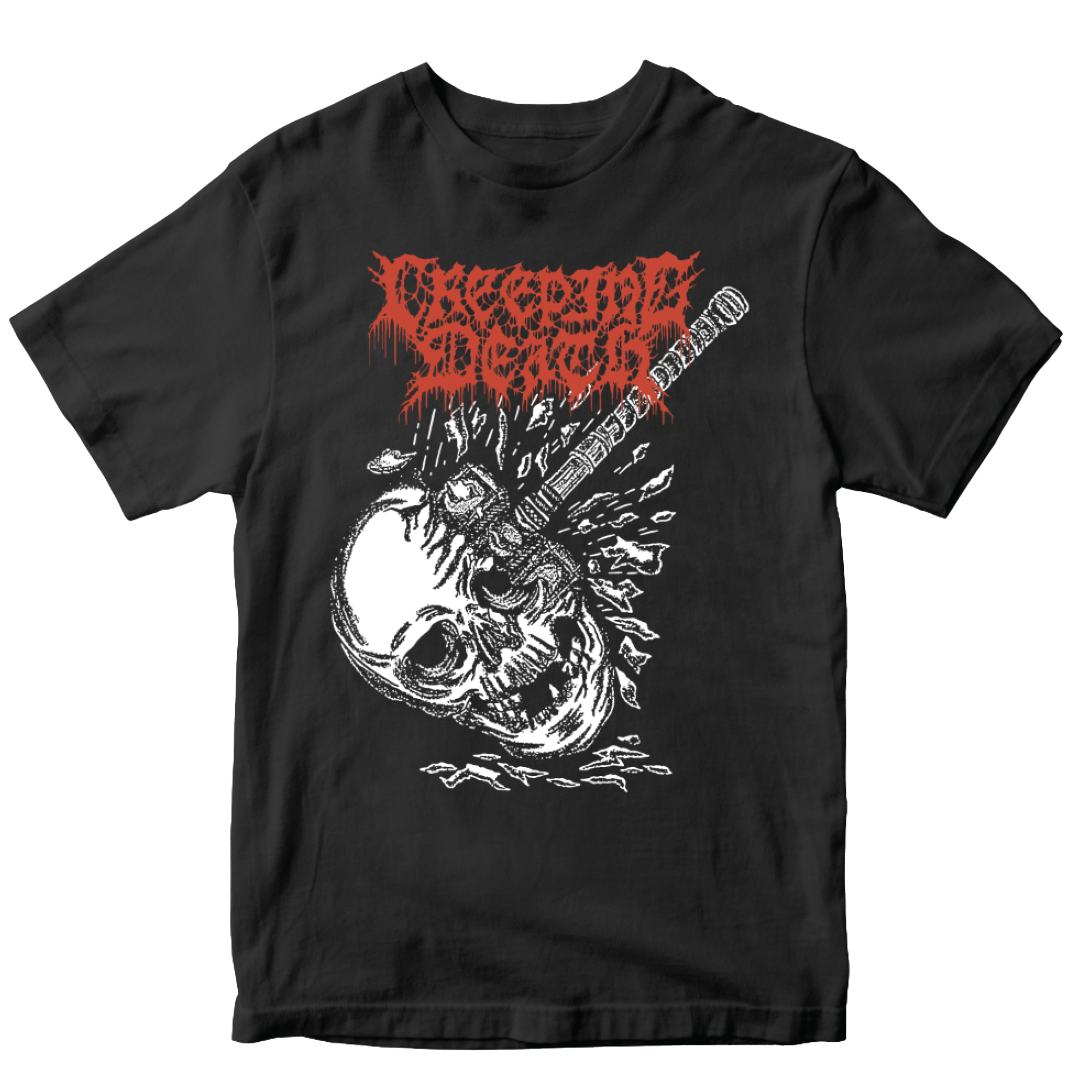 Creeping Death - Mallet Smashed Head T-Shirt Hoodie, Sweatshirt | PureTeeCo.com