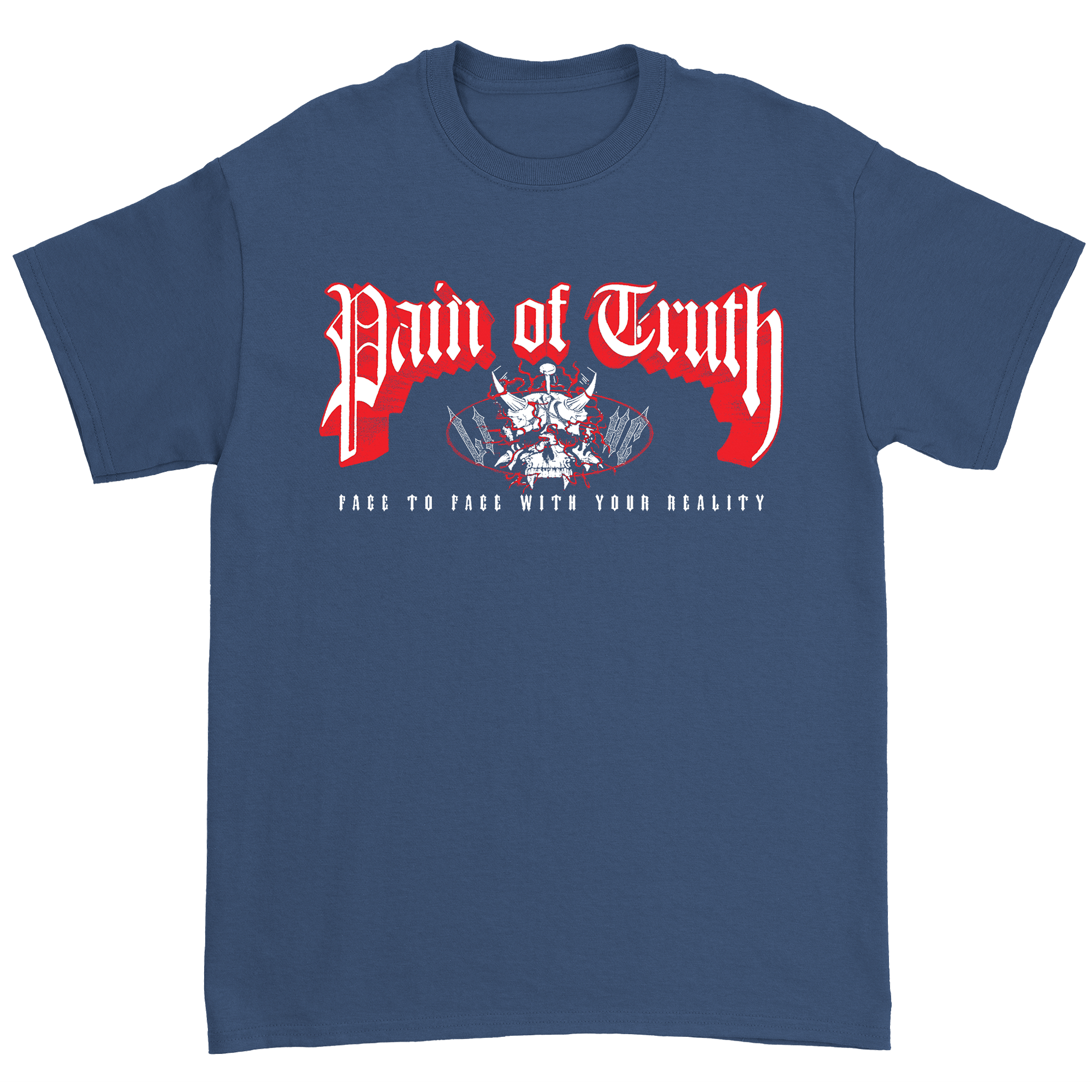 Pain of Truth - Face to Face T-Shirt Hoodie, Sweatshirt | PureTeeCo.com (Image 1)