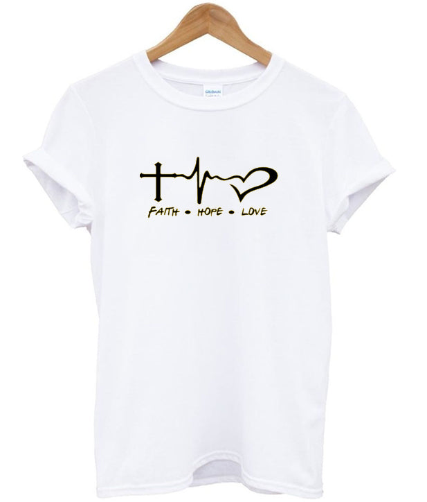 faith hope love t-shirt Hoodie, Sweatshirt | PureTeeCo.com