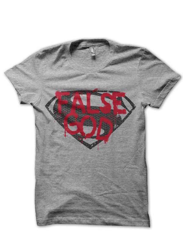 False God Grey Tee Hoodie, Sweatshirt | PureTeeCo.com