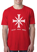 Far Cry 5 â€“ Trust Pray Obey T-Shirt Hoodie, Sweatshirt | PureTeeCo.com