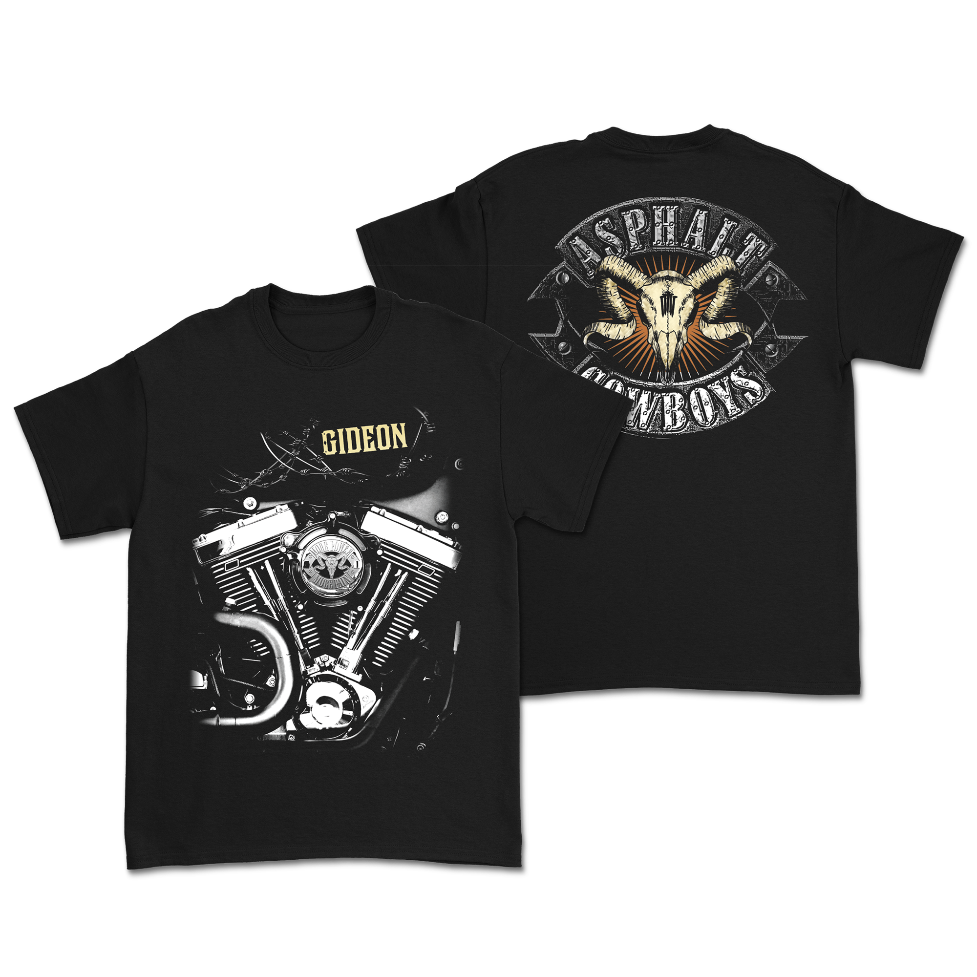 Gideon - Cowboys T-Shirt Hoodie, Sweatshirt | PureTeeCo.com (Image 1)