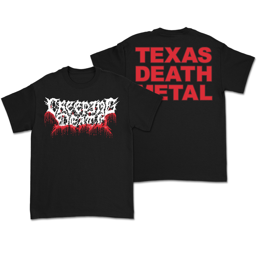 Creeping Death - Bloody TDM Logo T-Shirt Hoodie, Sweatshirt | PureTeeCo.com (Image 1)