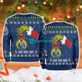Fc Porto Grinch Hand Ugly Christmas Sweater 3D