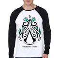 Assassinâ€™s Creed Raglan T-Shirt Hoodie, Sweatshirt | PureTeeCo.com