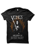 Kings Are Born In February T-Shirt Style001 Hoodie, Sweatshirt | PureTeeCo.com