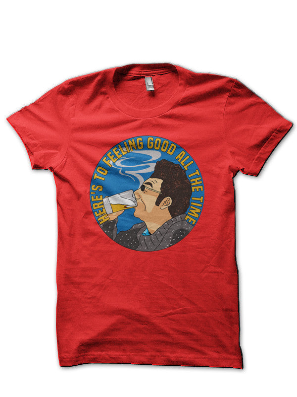 Seinfeld Red T-Shirt Hoodie, Sweatshirt | PureTeeCo.com