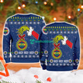 Fenerbahce Grinch Hand Ugly Christmas Sweater 3D