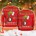 Feyenoord Grinch Hand Ugly Christmas Sweater 3D