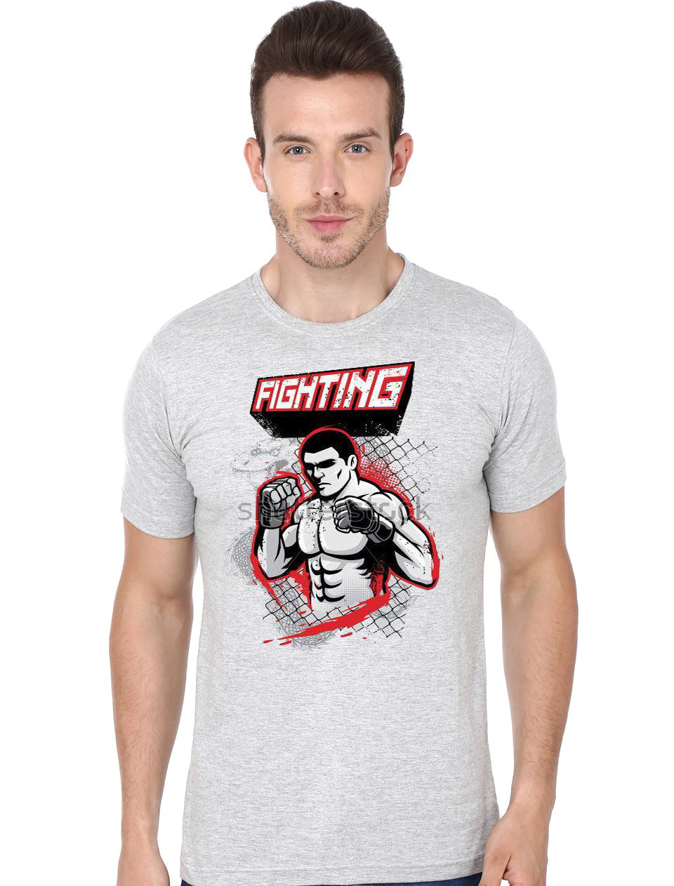 Fighting Half Sleeve T-Shirt Hoodie, Sweatshirt | PureTeeCo.com