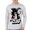 Fight Club Grey Full Sleeve Tee Hoodie, Sweatshirt | PureTeeCo.com