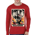 Fight Club Red Full Sleeve Tee Hoodie, Sweatshirt | PureTeeCo.com