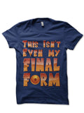 Final Form Navy Blue Tee Hoodie, Sweatshirt | PureTeeCo.com