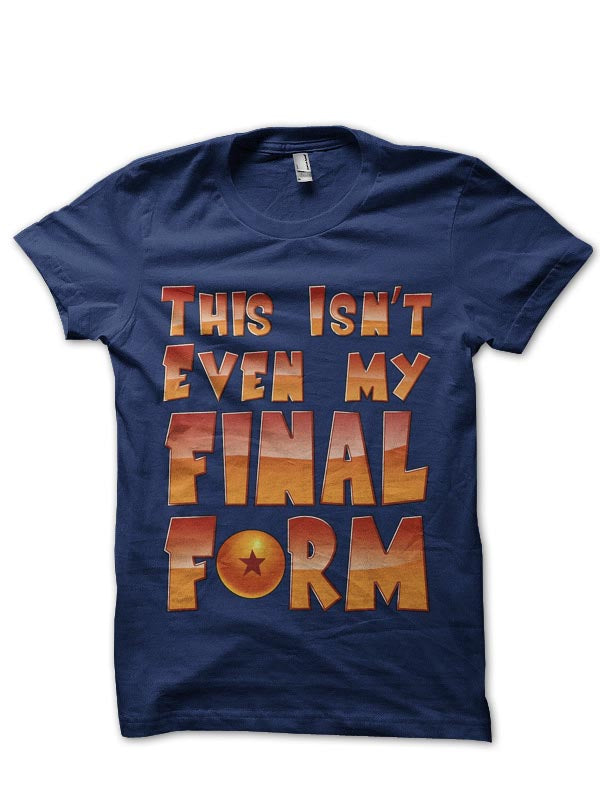 Final Form Navy Blue Tee Hoodie, Sweatshirt | PureTeeCo.com