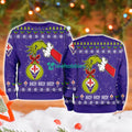 Fiorentina Grinch Hand Ugly Christmas Sweater 3D