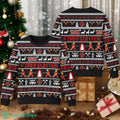 Firefighter 3D Ugly Christmas Sweater All Over Print Unisex Ugly Christmas 3D Sweater Christmas Gift Idea