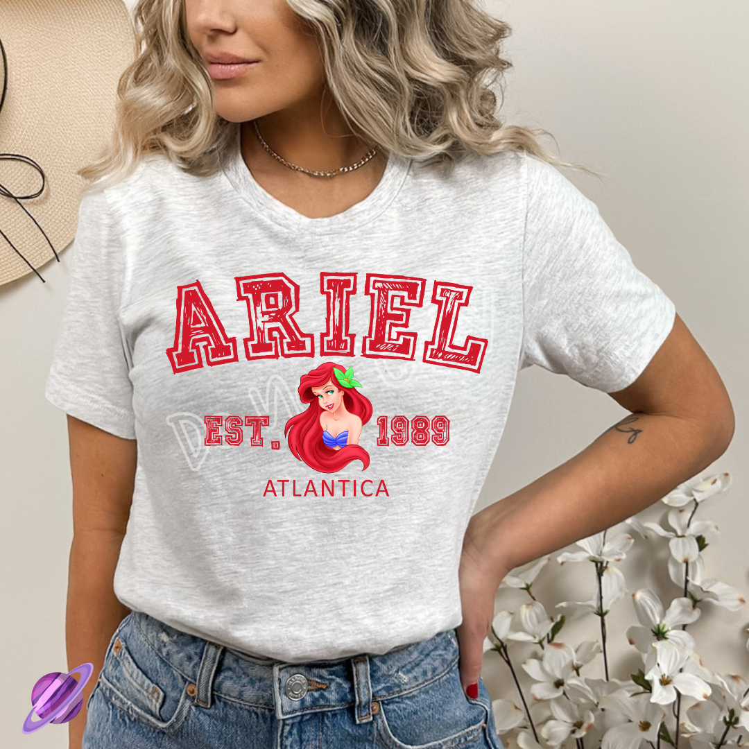 1989 ATLANTICA MERMAID TEE Hoodie, Sweatshirt | PureTeeCo.com (Image 1)