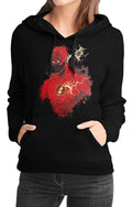 Flash Girls Black Hoodie T-Shirts, Sweatshirt | PureTeeCo.com