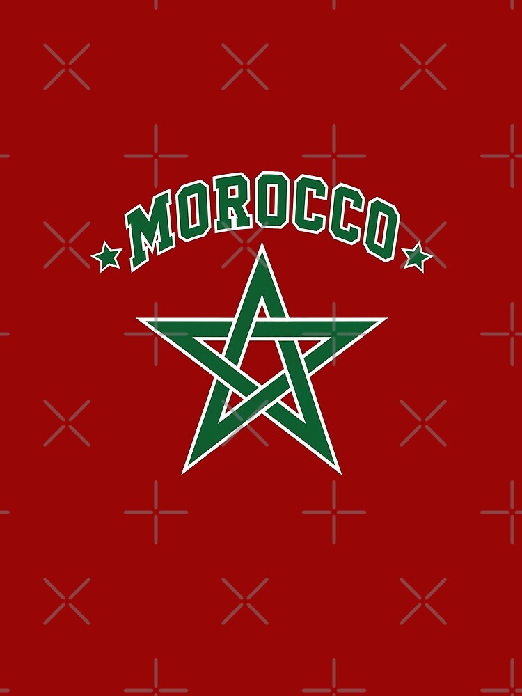 Morocco Flag Patriotic Moroccan by littlemiscat