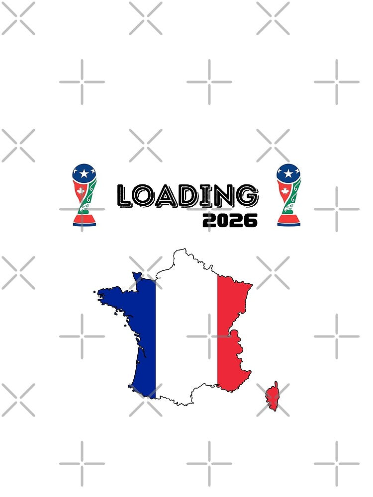 France Football Team Motivation Quote Design for True Les Bleus Fans by Art Loom