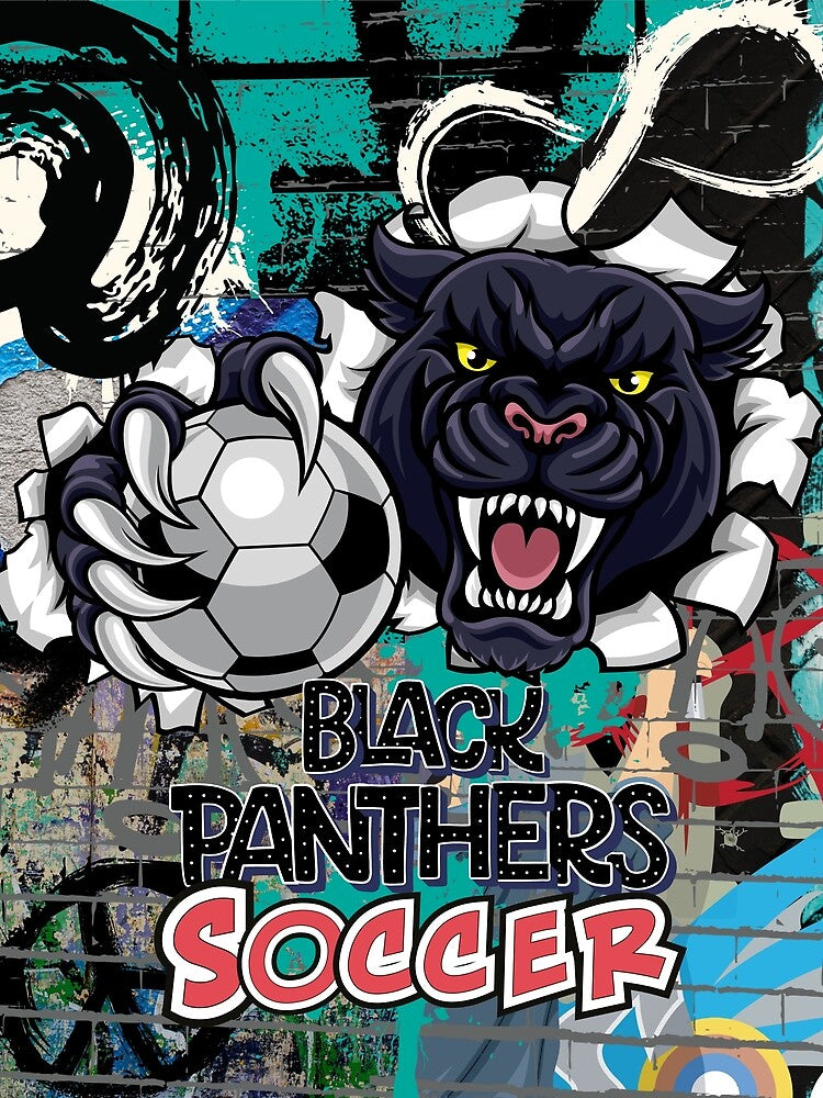 Black Panthers Soccer by calalassy