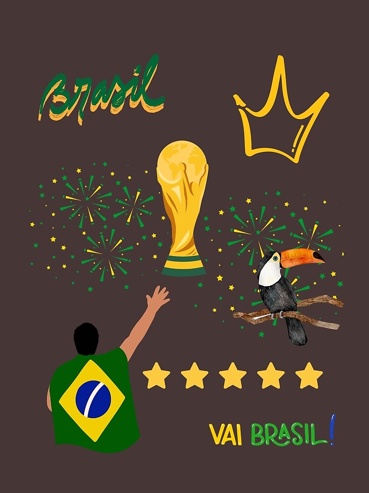 Brazil Football by Humankindesigns