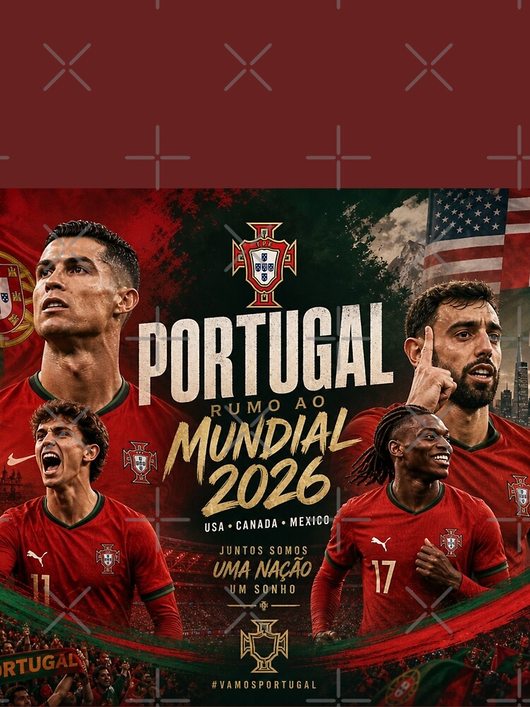 Portugal – Road to 2026 World Cup Poster by ARbyCharlie