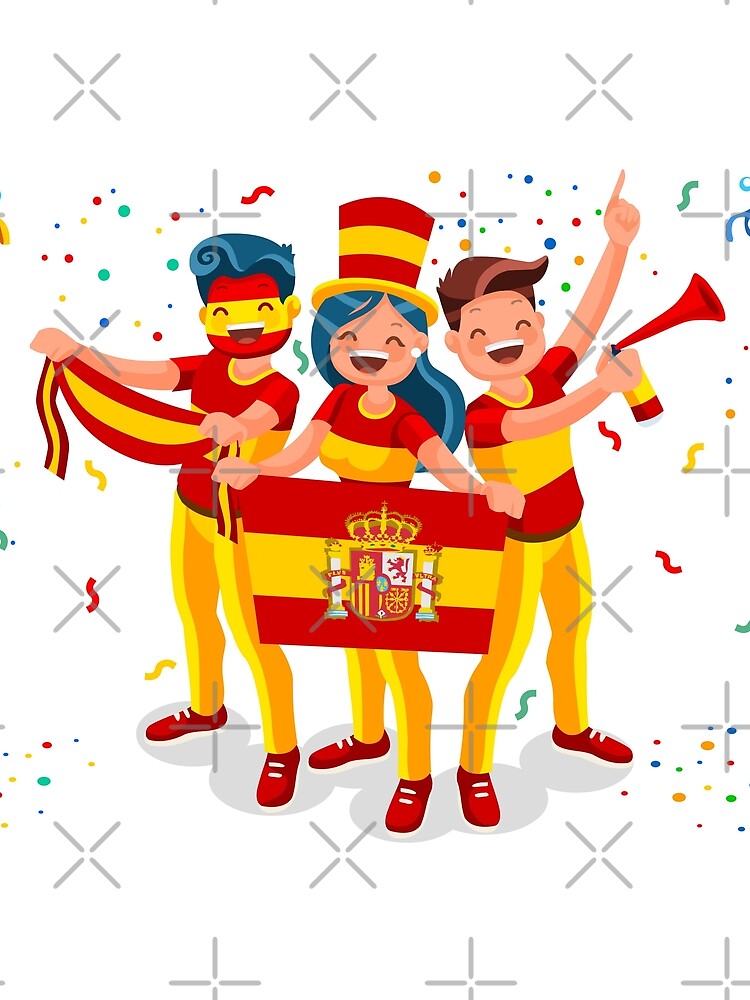 Spain Football Fans by aurielaki