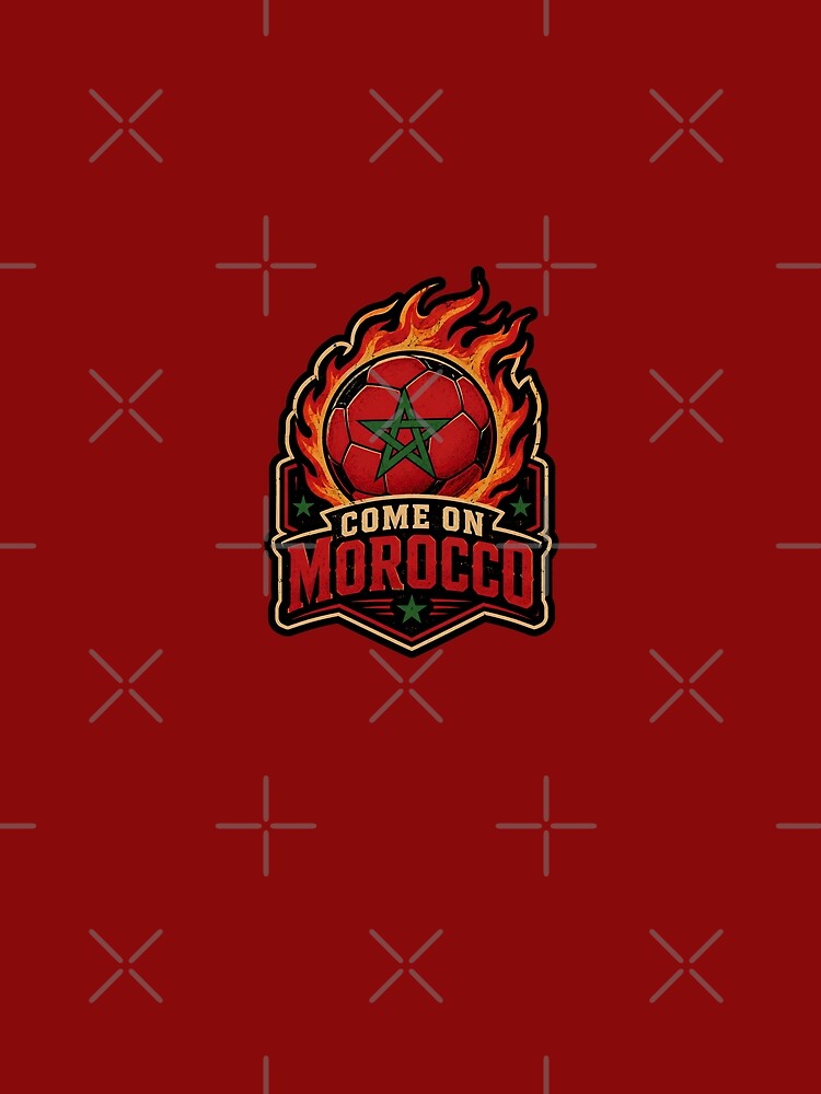 Come On Morocco Football Fan by DemureArtsy