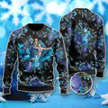 Floral Mermaid Ugly Christmas Sweater Unique Gift