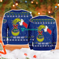 Florida Gators Ncaa Grinch Hand Ugly Christmas Sweater 3D