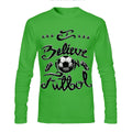Football Green Full Sleeve Tee Hoodie, Sweatshirt | PureTeeCo.com