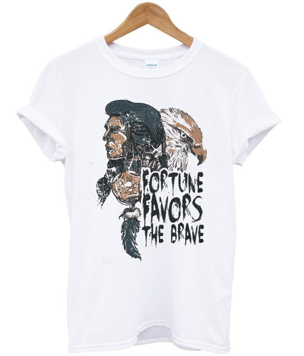 fortune favors the brave t-shirt Hoodie, Sweatshirt | PureTeeCo.com