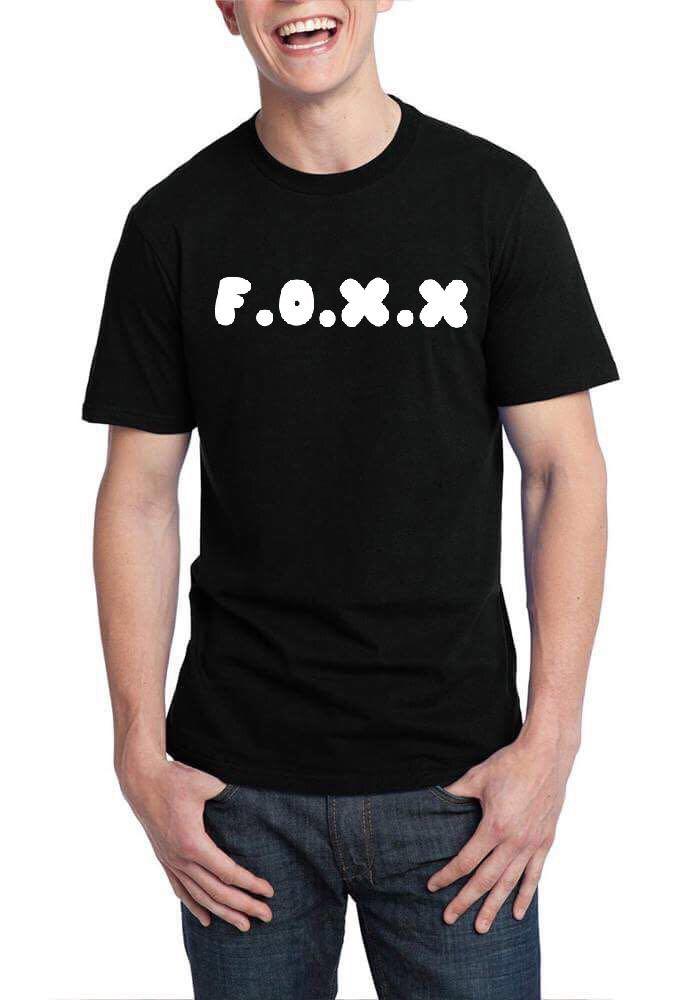 Foxx Black T-Shirt Hoodie, Sweatshirt | PureTeeCo.com