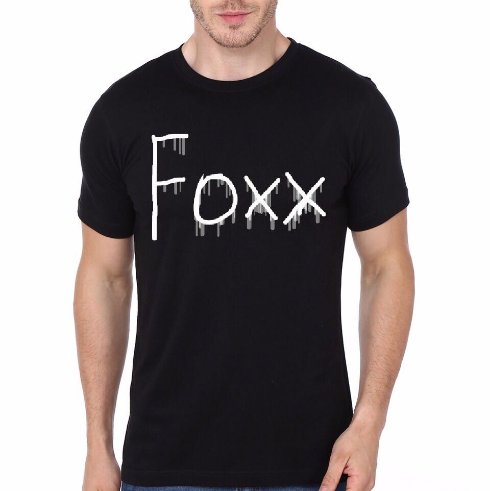 Foxx Black T-Shirt Style001 Hoodie, Sweatshirt | PureTeeCo.com