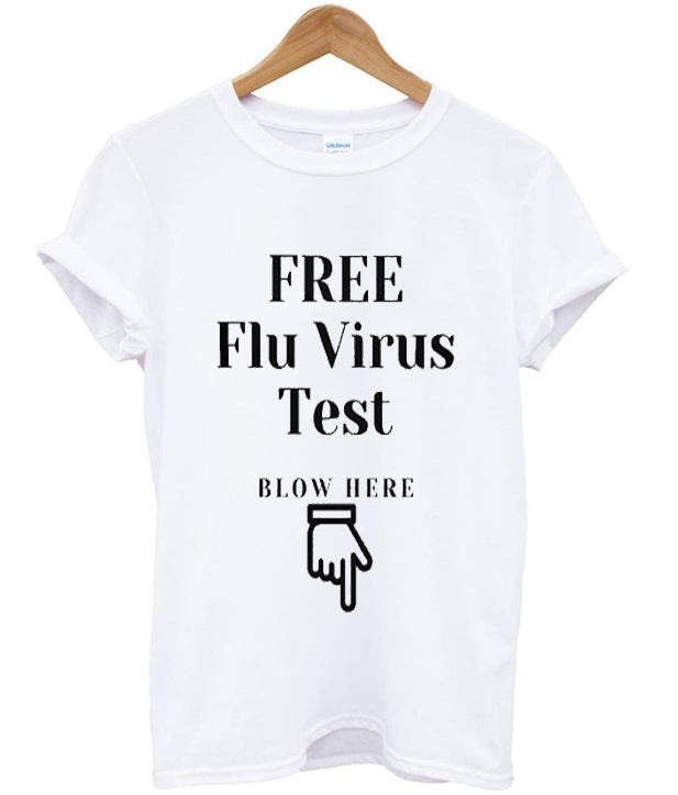 free flu virus test t-shirt Hoodie, Sweatshirt | PureTeeCo.com