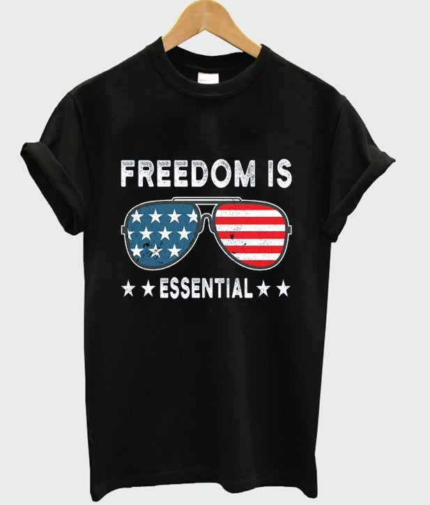 freedom is essential t-shirt Hoodie, Sweatshirt | PureTeeCo.com