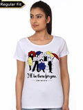 Friends I Will Be There For You White Girls T-Shirt Hoodie, Sweatshirt | PureTeeCo.com