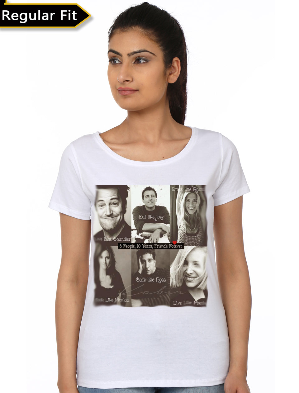 White Friends Girls T-Shirt Hoodie, Sweatshirt | PureTeeCo.com