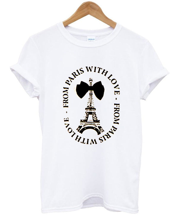 from paris with love tshirt Hoodie, Sweatshirt | PureTeeCo.com