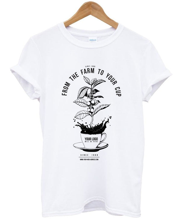 from the farm to your cup t-shirt Hoodie, Sweatshirt | PureTeeCo.com